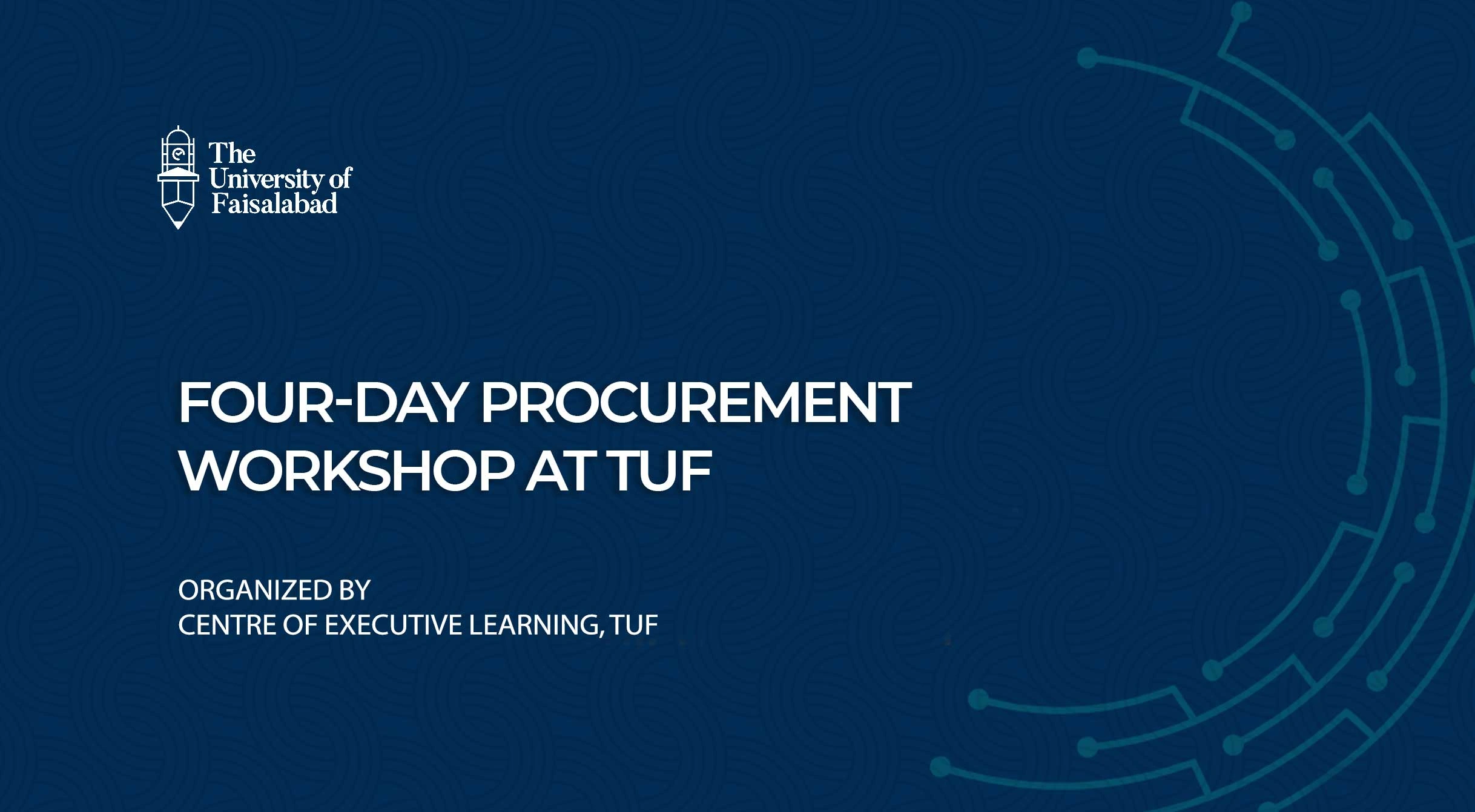 Four-Day Procurement Workshop at TUF